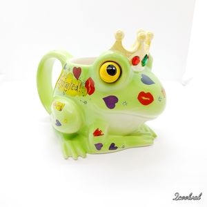 Fanciful Frogs Frog Prince Collectible Mug